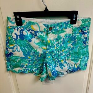 Lilly Pulitzer Shorts. NWOT. Size 4. The Buttercup.